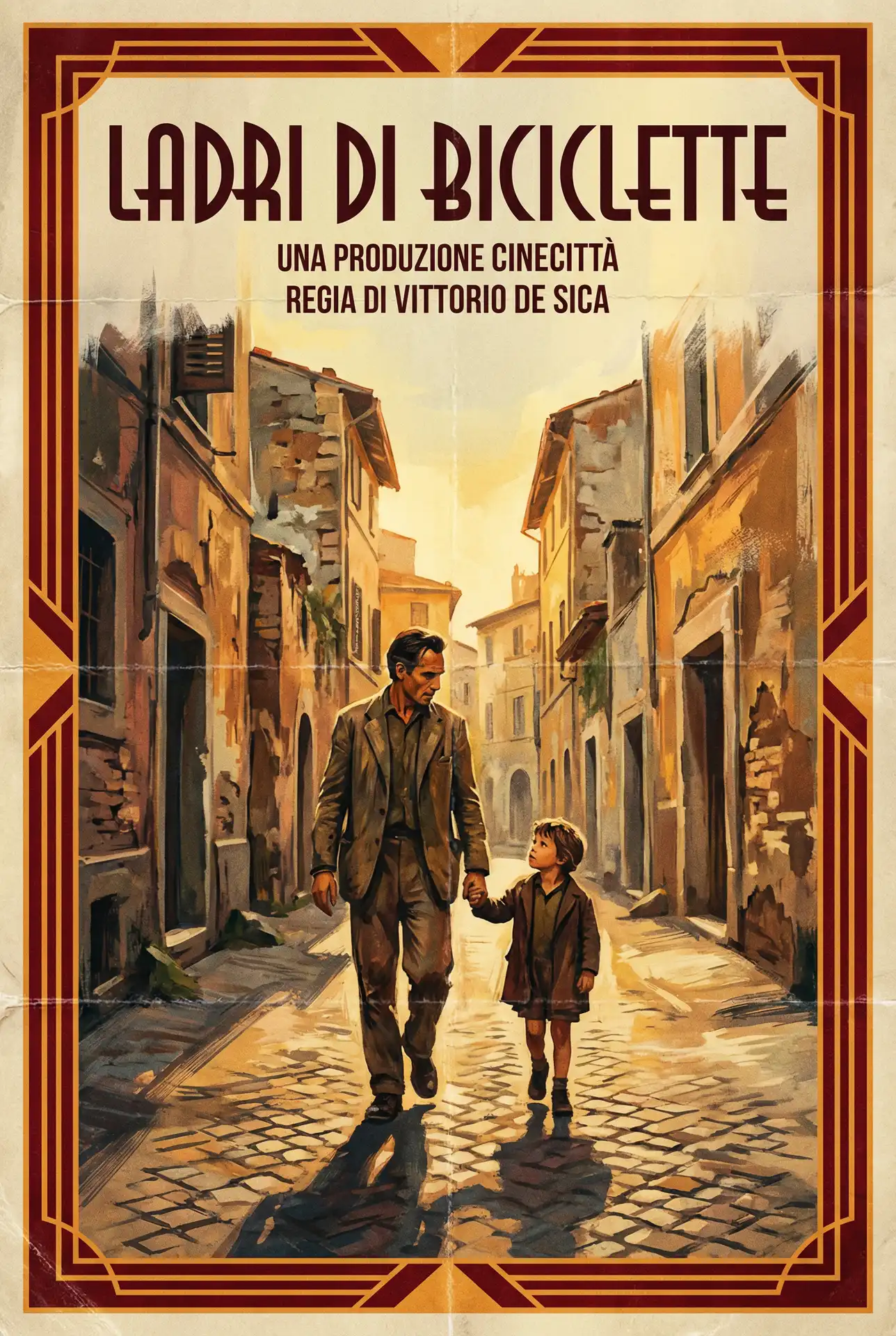 胶片时光机 修复影片 - 偷自行车的人 意大利新现实主义
